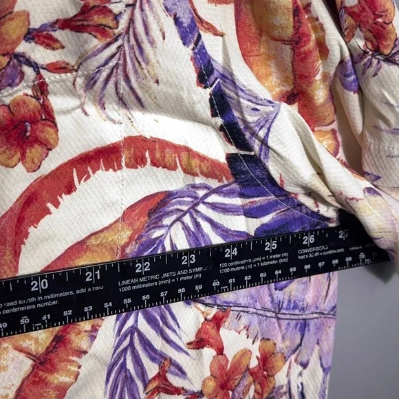 Tommy Bahama Camp Shirt Mens Size XXL Silk Tropical Floral Hawaiian Aop NWT - Picture 5 of 8